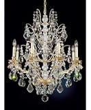 Schonbek Worldwide 5771-26BJ 8 Light Bordeaux Chandelier