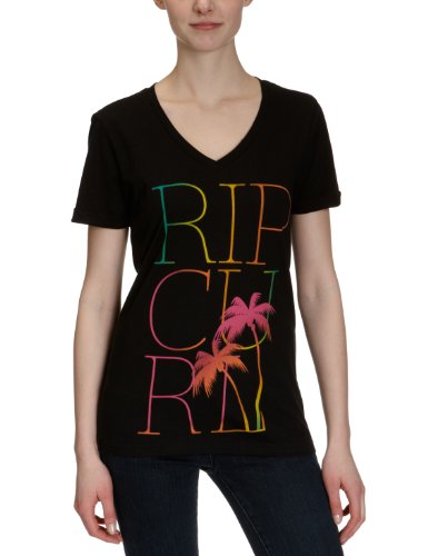 Rip Curl Damen T-shirts Abaetetuba, solid black, M, GTERGK_1102_M Preisvergleich