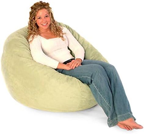 FUF 3 ft. Micro Suede Lounger Bean Bag Chair