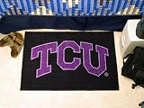 TCU Starter 20x30 Floor Mat (Rug) - Texas Christian Horned Frogs NCAA College Athletics