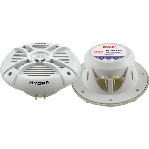Hydra Series 250-Watt 6 12 2-Way Marine Speakers - pyle sports