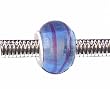 Pandora Style Charm Bead (Z95) Murano Lampwork Glass (14mm x 10mm) (fits Troll too)