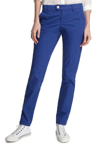 ESPRIT Damen Hose, C2C102, Gr. 36/32 (L&auml;nge 32), Blau (newport blue 435) Preisvergleich