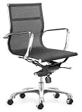 Mesh and Ventilated Office Chair - Espia Office Chair - Zuo Modern - 205107