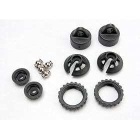 Cap & Spring Retainers,GTR Shk:Revo,SLY from Traxxas R/C Accessories