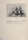 Review Old-print  / AMERICAN SHIPS FORE CHAINS LIMITED EDITION ETCHING