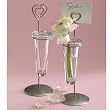 Heart Bud Vase / Place card Holder Wedding Favor