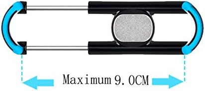 Threesixty360 Air Vent Universal Smartphone Car Cradle Mount Holder for Iphone 6 6s Edge 6+ 5 Samsung Galaxy S6 Edge S5 Note 5 4 HTC M9 Lg G4 Google Nexus 6 Droid Fire Phone + All Phones Black