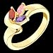 Armelle- Elegant Gold Family Ring - Custom Made to your specifications!