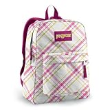 JanSport SUPERBREAK T501 5YN WHITE / NEW HOT PINK DARK SIDE PLAID ホワイト/ニュー ホット ピンク リュック バックパック スーパーブレーク ジャンスポーツ JANT