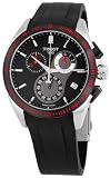 Tissot Mens T0244172705100 Veloci-T Chronograph Black Dial Watch