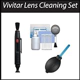 Vivitar Lens Cleaning Set For Nikon D40, D50 and D60 Digital Slr Cameras