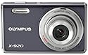 Olympus X-920 Digitalkamera (12 Megapixel, 4-fach Zoom, Gesichtserkennung, AF-Verfolgung, 26mm Weitwinkel) dunkelgrau