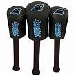Carolina Panthers NFL Set of Three Mesh Barrel Head Covers