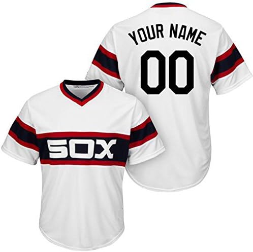 Man Chicago White Sox Customized-White Jersey Size M