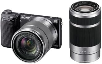 Sony  NEX5RK/B2BDL NEX5RK 16.1 MP Compact System Camera  with 3-Inch LCD (Black) and 55-210mm Lens Bundle