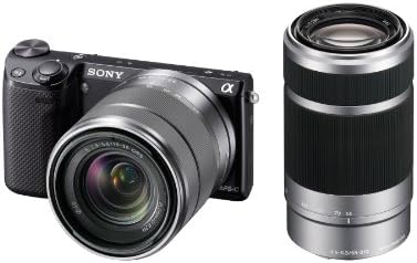 Sony  NEX5RK/B2BDL NEX5RK 16.1 MP Compact System Camera  with 3-Inch LCD (Black) and 55-210mm Lens Bundle
