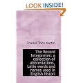The Record Interpreter: a Collection of Abbreviations, Latin Words and Names Used in English Histori