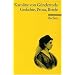 Gedichte, Prosa, Briefe