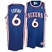 Wilt Chamberlain 76ers Blue NBA Replica Jersey - Big Kids