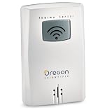 Oregon Scientific RMR683HGA Wireless Indoor/Outdoor Thermometer with Self-Setting Atomic Clock