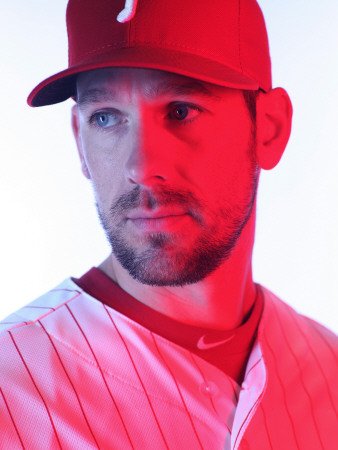 Philadelphia Phillies Photo Day, CLEARWATER, FL - FEBRUARY 22: Cliff Lee Photographic Poster Print by Nick Laham, 9x12