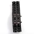 Red LED Digital Watch Lava Style mens sports watch New
