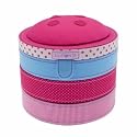 Button It Novelty Three Swivel Sewing Box/ Pin Cushion