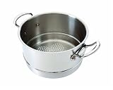 Review Mauviel 5121.24 / Mauviel M'Cook 7 Ply Stainless Steel 9.5 Inch Steamer Insert