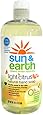 Sun & Earth Natural Liquid Hand Soap, Light Citrus, 16 Ounce (Pack of 6)