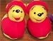 Infant Girls Boys Disney Winnie the Pooh Plush Shoes/slippers, Great for Halloween Costume, Baby Size 1-2