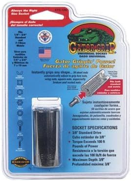 Gator Grip Universal Socket Standard 19 Mm Clamshell