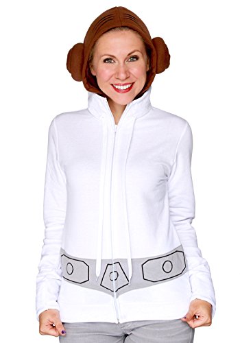 Star Wars Her Universe Princess Leia Juniors Hoodie