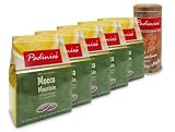 Minges Padinies Kaffeepad-Bundle  Mocca Mountain , 5 x 18er (630g) + Vorratsdose