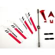 Full Set Replacement Parts for Syma S107 Rc Helicopter, Main Blades, Tail Decorations, Tail Props,