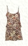 It Figures! Hip Hider Collection Leafy Floral 2-piece Skirtini Swimsuit RETAIL VALUE $119