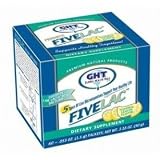 FiveLac 1 Box (60 Packets per Box) Natural Lemon Flavor