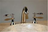Bathroom Sink Three Holes Vessel Vanity Wide Faucet 47