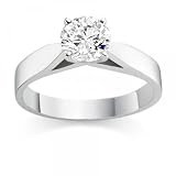 3.09 Carat D/IF Round Brilliant Certified Diamond Solitaire Engagement Ring in Platinum
