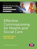 Effective commissioning in health and social care