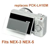 RainbowImaging Hard LCD Protector Cover for Sony NEX-3 NEX-5 replaces PCK-LH1EM