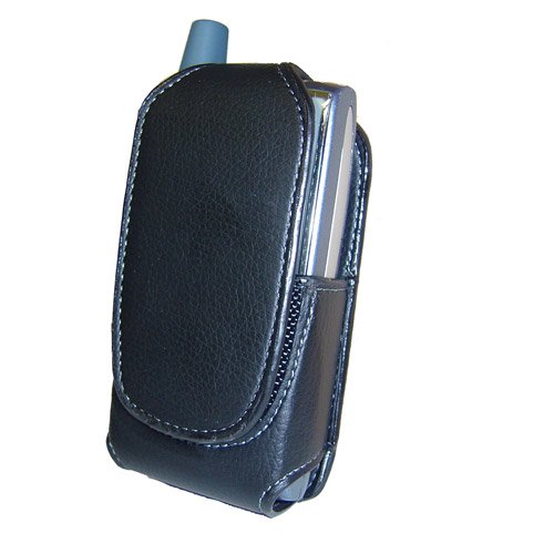 Sony Ericsson T300 / T306 / T310 / T316 Premium Quality Cell Phone Pouch Case - Includes TWO Bonus Charm Holders - Image Accessories Brand