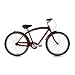 Cadillac Men's DeVille 3 Speed 18-Inch Frame Cruiser Bicycle, Burgundy Finish