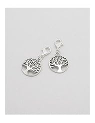 Tree Charm In 92.5 Sterling Silver