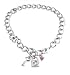 Guess - UBN81069 - Collier Femme - Métal Argent - Breloques - Cadenas - Clé - 42 cm