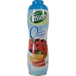 Grenadine Flavor Sugar Free - Teisseire 600ml Syrup