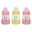 Sassy Baby's Mam 5 oz. Girl 3 pack Bottle