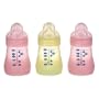 Sassy Baby's Mam 5 oz. Girl 3 pack Bottle
