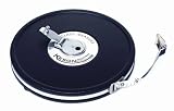 Keson MC18M50 50 Feet Closed Metal Housing Fiberglass Measuring Tape in Feet, Inches and Metric