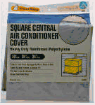 Frost King CC32XH 34x34x30 Square Central Air Conditioner Cover (Heavy Duty Reinforced Polyethylene)